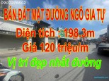 Cơ hội dự án vàng  nhà mặt đường tại Ngô Gia Tự, Hải An, 120 triệu/m2, 198m2